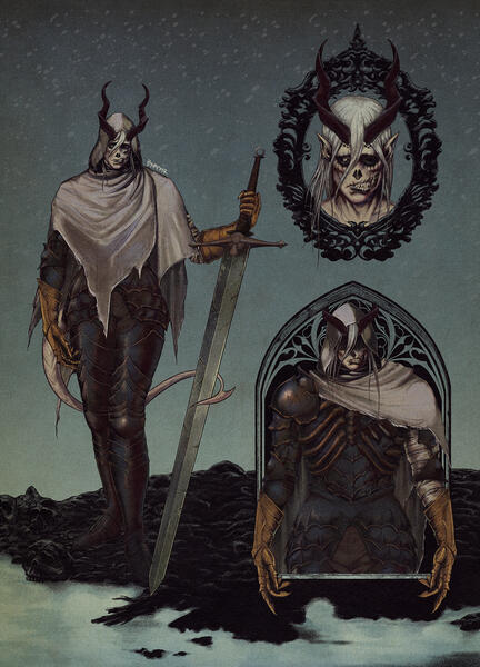 undead paladin — personal, 2025