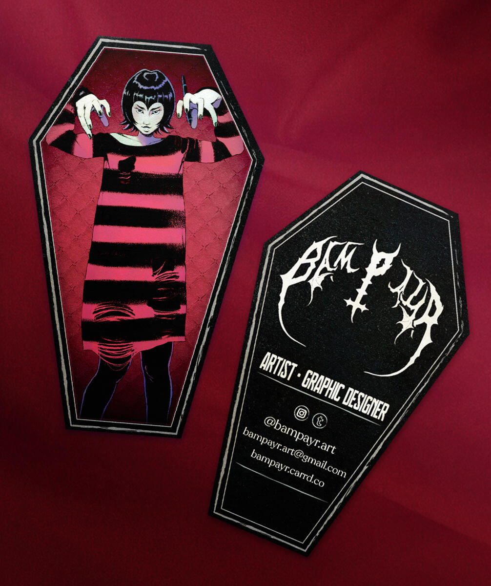 business card — personal, 2022